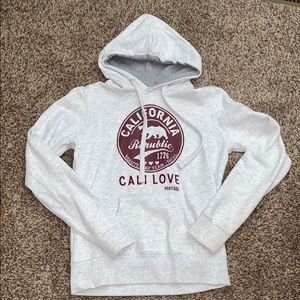 California Republic Light Gray Hoodie